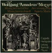 LP - Mozart - Missa brevis G-Dur / Ave verum corpus a.o.