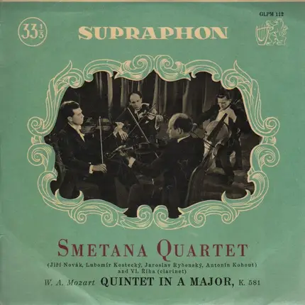 Mozart / Smetana Quartet - Quintet in A Major, K.581