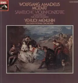 Wolfgang Amadeus Mozart - Sämtliche Violinkonzerte für 2 Violinen,, Y. Menuhin, Bath Festival Orch