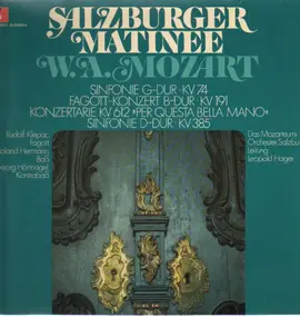 Wolfgang Amadeus Mozart - Salzburger Matinee