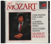 CD - Mozart / Schröter - 3 Piano Concertos After J. C. Bach / Piano Concerto Op.3 No.3