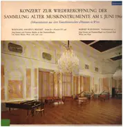 Mozart / Schumann - Konzert zur Wiedereröffnung der Sammlung alter Musikinstrumente am 1. Juni 1966