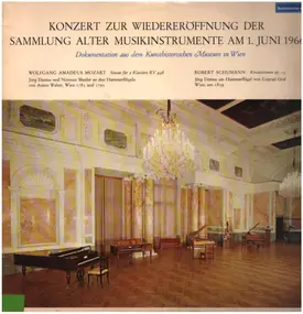 Wolfgang Amadeus Mozart - Konzert zur Wiedereröffnung der Sammlung alter Musikinstrumente am 1. Juni 1966