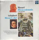 LP - Mozart / Schubert - Missa solemmos C-dur / Messe G-dur