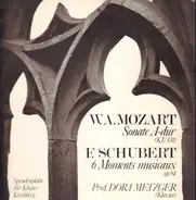 Mozart / Schubert - Sonate A-dur / 6 Moments Musicaux