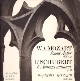 Wolfgang Amadeus Mozart - Sonate A-dur / 6 Moments Musicaux
