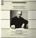 LP - Mozart / Schubert - Symphony No 40, K.550 - Symphony No 5, D.485 (Walter) - Mono