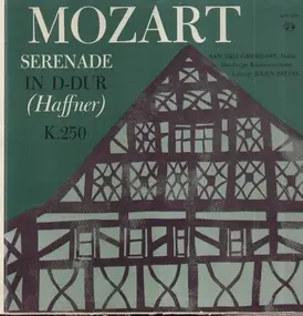 Wolfgang Amadeus Mozart - Serenade in D-Dur (Haffner) K. 250,, S. Gawriloff, Hamburger Kammerorch, J.Patzak