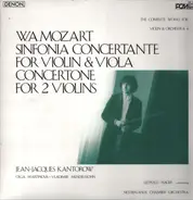 Mozart - Sinfonia Concertante For Violin & Viola / Concertone For 2 Violins