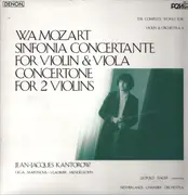 LP - Mozart - Sinfonia Concertante For Violin & Viola / Concertone For 2 Violins - +insert