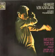 Mozart - Sinfonie Nr. 38 D-Dur KV 504 'Prager', Sinfonie Nr. 39 Es-Dur KV543 / Herbert von Karajan