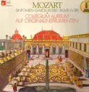 LP - Mozart - Sinfonien G-Moll KV550, B-dur KV319,, Collegium Aureum auf Originalinstrumenten
