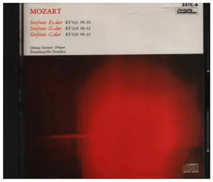 Mozart - Sinfonien KV 543, 318, 338