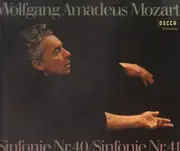LP - Mozart - Sinfonie Nr.40-41, g-moll KV550, C-dur KV 551 'Jupiter' (Karajan)
