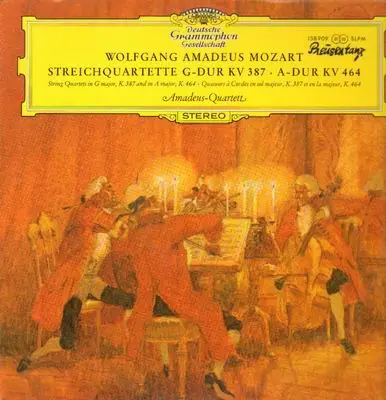 Mozart - Streichquartette G-Dur KV 387, A-Dur KV 464,, Amadeus-Quartett