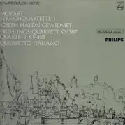 LP - Mozart - Streichquartette 1 / Joseph Haydn gewidmet / Frühlings-Quartett