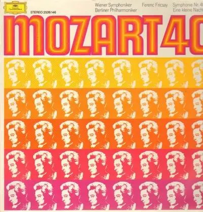 Mozart - Symph Nr.40, Eine keine Nachtmusik,, Wiener Symphoniker, Berliner Philh, F. Fricsay