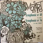LP - Mozart - Symphonie nr 40 in g-moll, nr 36 in C-dur Linzer