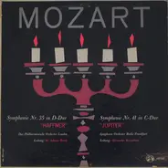 Mozart - Symphonie Nr.35 In D-Dur 'Haffner' / Symphonie Nr.41 In C-Dur 'Jupiter'