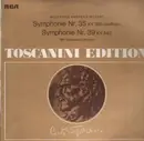 LP - Mozart - Symphonie Nr.35 / Symphony Nr.39 (Toscanini)