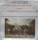 LP - Mozart - Symphonies 41&28,, Slovak Philh Orch, Kosler