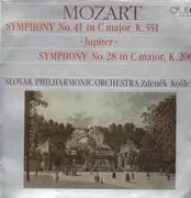 LP - Mozart - Symphonies 41&28,, Slovak Philh Orch, Kosler