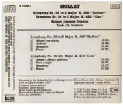 CD - Mozart - Symphonies 'Haffner' & 'Linz'