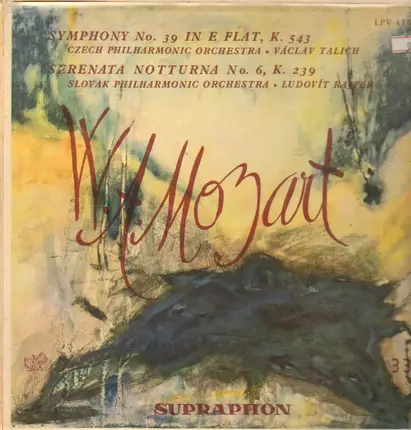 Mozart - Symphony No. 39 in E Flat, Serenata Notturna No.6