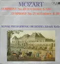 LP - Mozart - Symphony No. 40 In G Minor, K 550, Symphony No. 25 In G Minor, K 183