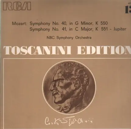 Mozart - Symphony No.40 / Symphony No.41 (Toscanini)