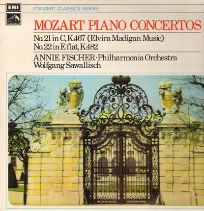 Mozart - Piano Concertos,, Annie Fischer, Philh Orch, Sawallisch