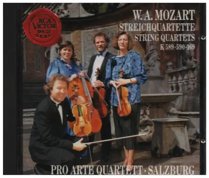 Mozart / Pro Arte Quartett - Streichquartette K 589/590/169