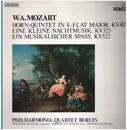 LP - Mozart - Quintet in E-flat major KV 407 / Eine kleine Nachtmusik / Ein musikalischer Spass
