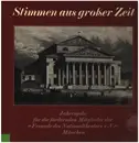 LP - Mozart / Rossini / Verdi / Puccini / Wagner - Stimmen aus großer Zeit