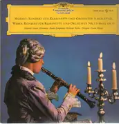 LP - Mozart / Weber - Konzerte für Klarinette und Orchester,, Geuser, Radio-Symph-Orch belrin, Fricsay