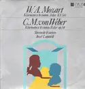 LP - Mozart / von Weber - Klarinetove kvinteto,, Slovenske kvarteto, Jozef Lupzacik