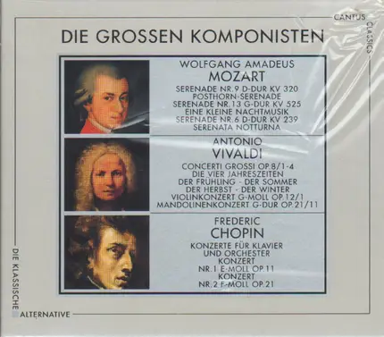 Mozart / Vivaldi / Liszt - Die grossen Komponisten