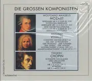CD-Box - Mozart / Vivaldi / Liszt - Die grossen Komponisten - Slipcase