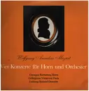 LP - Mozart - Vie Konzerte für Horn und Orchester