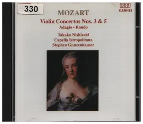 Wolfgang Amadeus Mozart - Violin Concertos Nos. 3 & 5