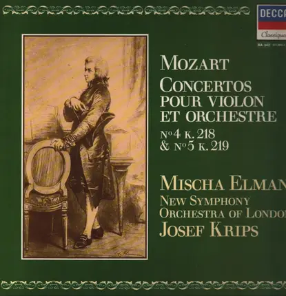 Mozart - Violin Concertos No. 4 & No. 5