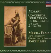 LP - Mozart - Violin Concertos No. 4 & No. 5 - +Insert