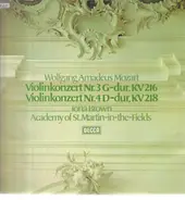 Mozart - Violinkonzert Nr 3 G-Dur KV 216 - Violinkonzert Nr 4 D-Dur KV 218