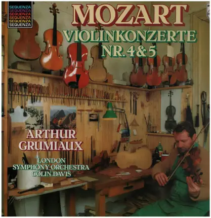 Mozart - Violinkonzerte Nr. 4&5, Arthur Grumiaux, LSO, Colin Davis