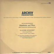 Mozart - XII. Forschungsbereich: Mannheim Und Wien - Serie E: Wolfgang Amadeus Mozart