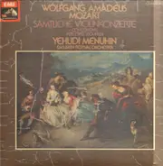 Mozart / Yehudi Menuhin, Bath Festival Orchestra - Sämtliche Violinkonzerte - Concertone für zwei Violinen