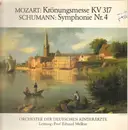 LP - Mozart, Schumann / Orchester der Deutschen Kinderärzte - Krönungsmesse KV. 317, Symphine Nr. 4