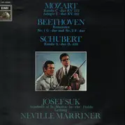 LP - Mozart, Beethoven, Schubert - Rondo C-dur, Adagio E-dur / Romanzen / Rondo A-dur