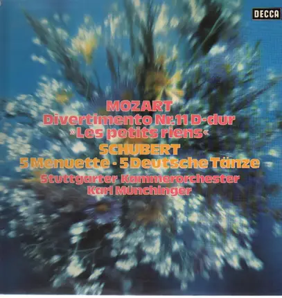 Mozart / Schubert - Divertimento Nr.11 D-dur, 5 Menuette, 5 Deutsche Tänze