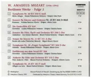 CD - Mozart - Berühmte Werke